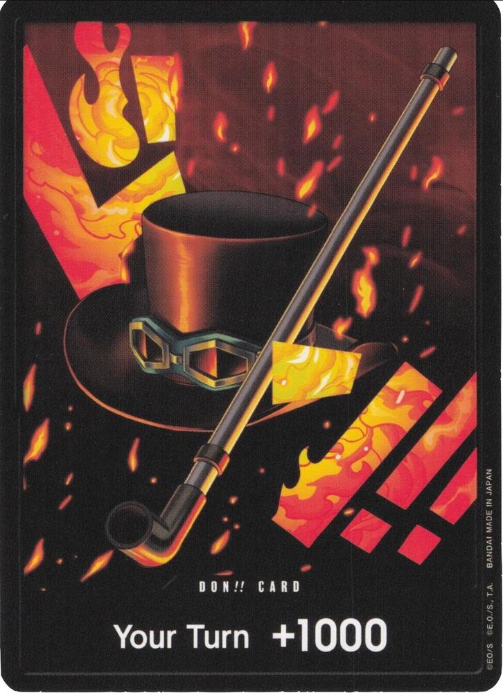 DON!! Card (Sabo)  Premium Booster -The Best- Card