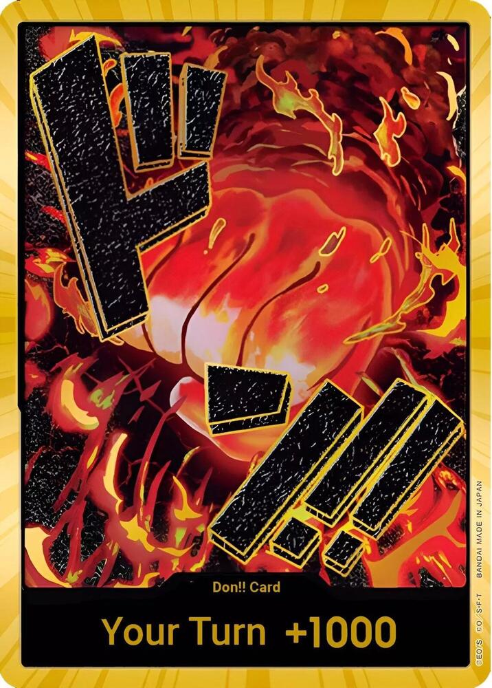 DON!! Card (Sakazuki) (Gold) Premium Booster -The Best- Card