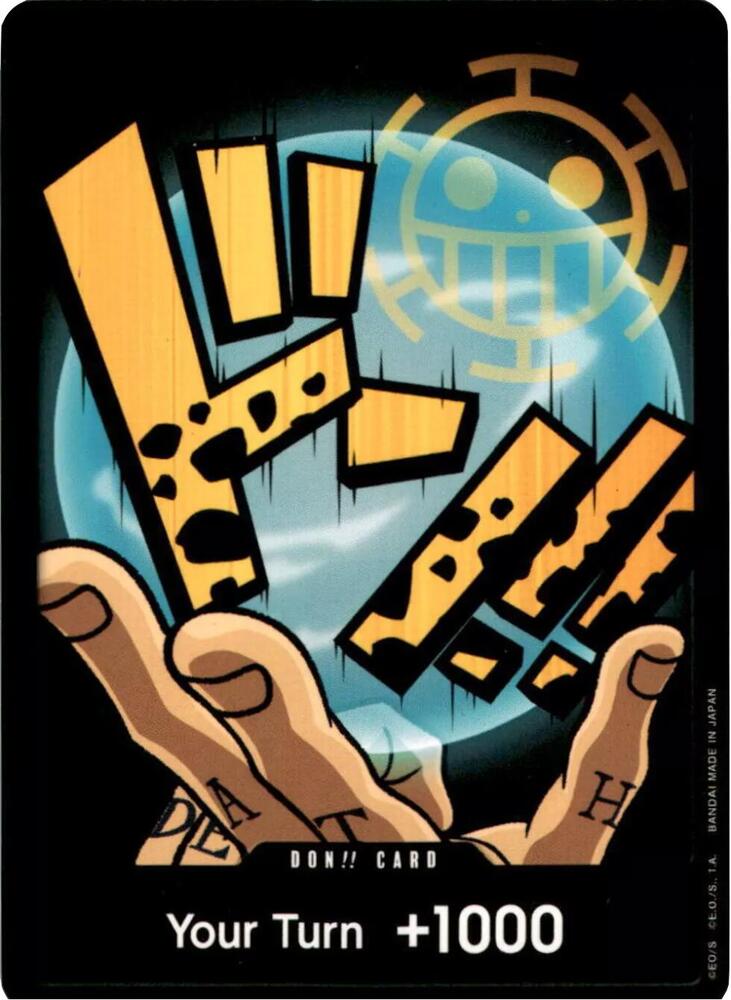 DON!! Card (Trafalgar Law)  Premium Booster -The Best- Card
