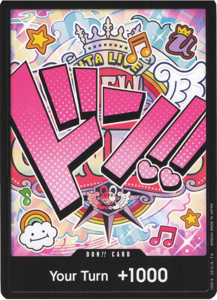 DON!! Card (Uta)  Premium Booster -The Best- Card