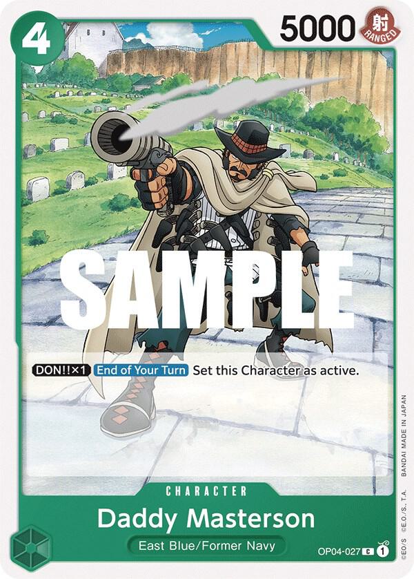 Daddy Masterson OP04-027 Kingdoms of Intrigue Card
