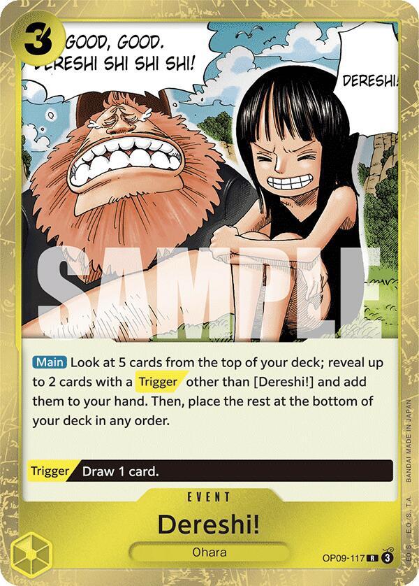 Dereshi! OP09-117 Emperors in the New World Card