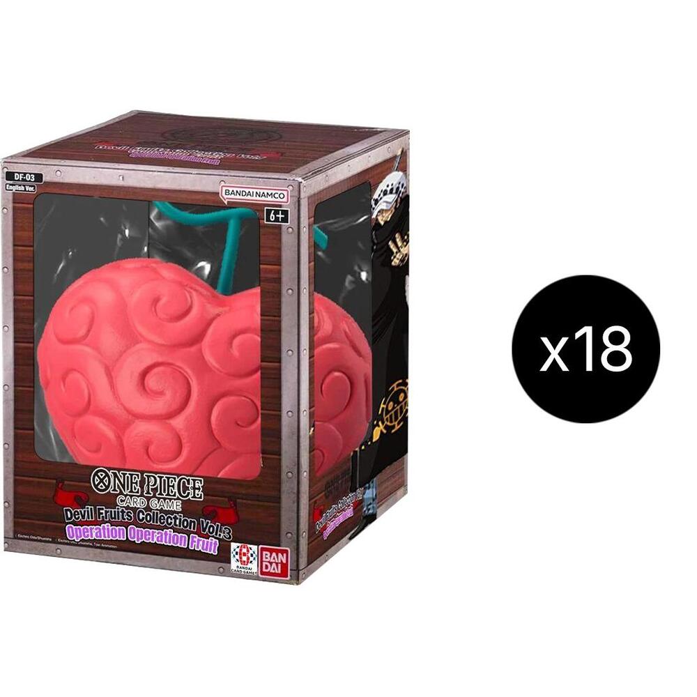Devil Fruits Collection Vol. 3 Case  One Piece Collection Sets Card