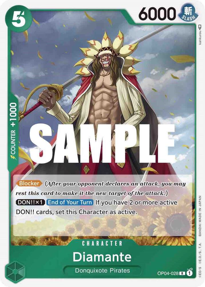 Diamante OP04-028 Kingdoms of Intrigue Card