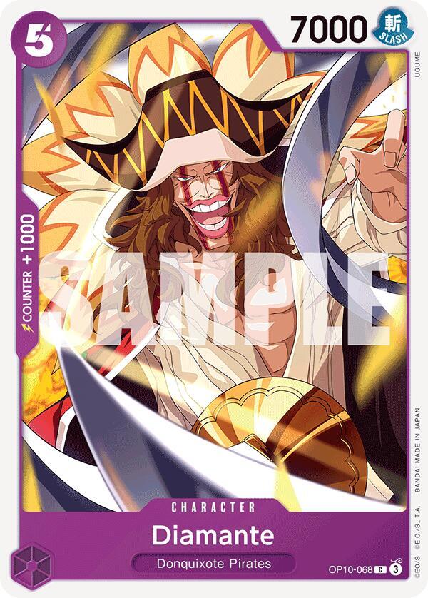 Diamante OP10-068 Royal Blood Card