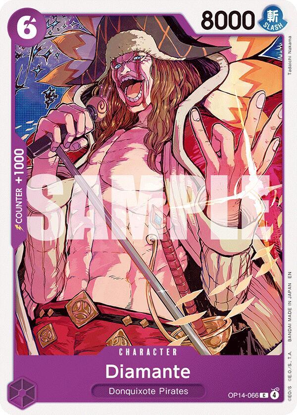 Diamante OP14-066 The Azure Sea's Seven Card