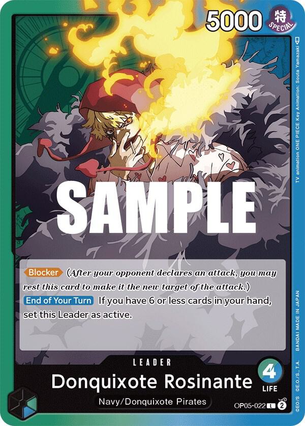 Donquixote Rosinante (022) OP05-022 Awakening of the New Era Card