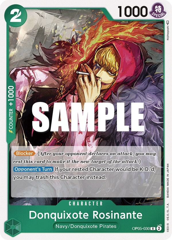 Donquixote Rosinante (030) OP05-030 Awakening of the New Era Card