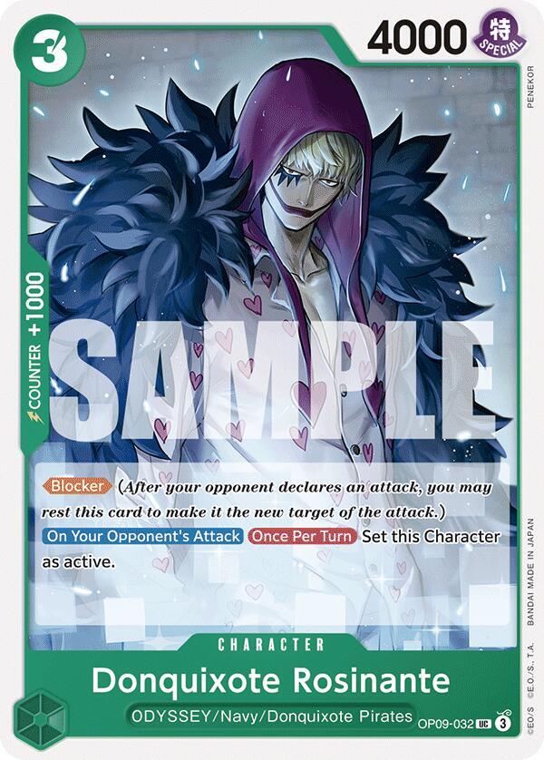 Donquixote Rosinante (032) OP09-032 Emperors in the New World Card