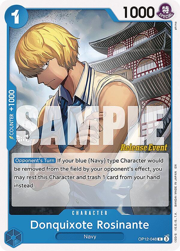 Donquixote Rosinante (048) OP12-048 Legacy of the Master Release Event Cards Card