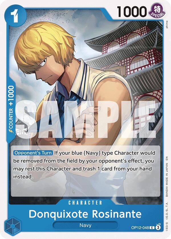 Donquixote Rosinante (048) OP12-048 Legacy of the Master Card