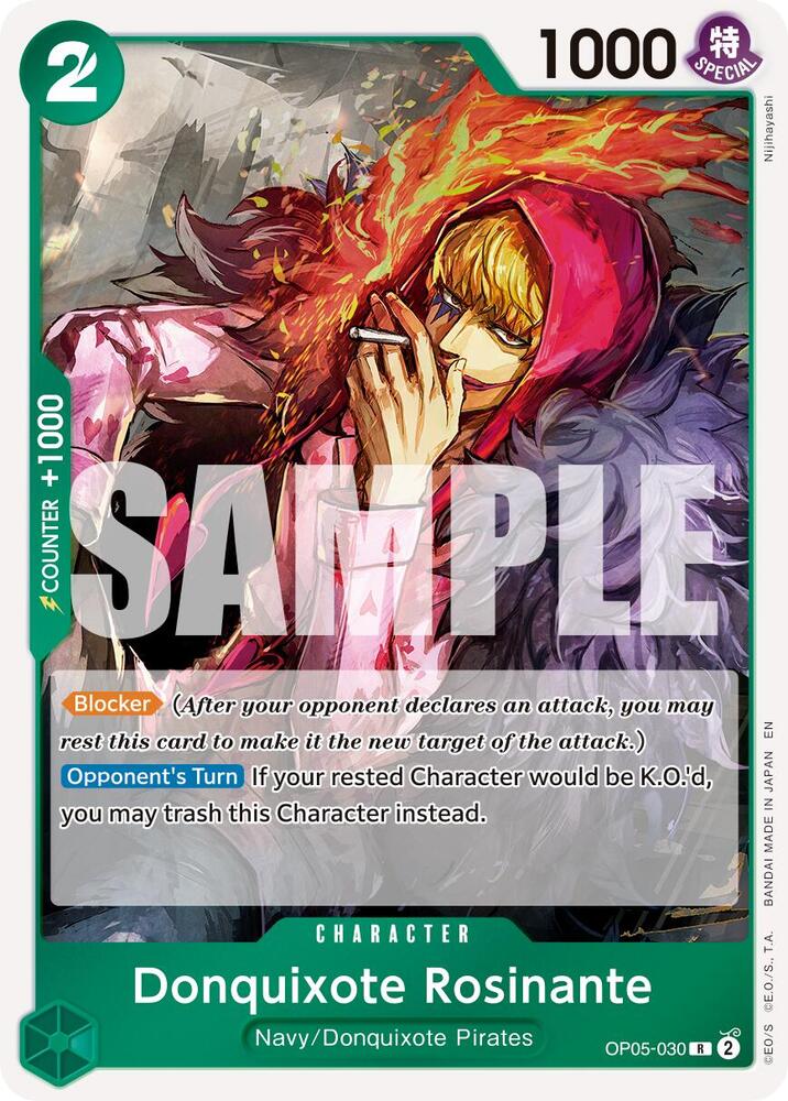 Donquixote Rosinante (Reprint) OP05-030 Premium Booster -The Best- Vol. 2 Card