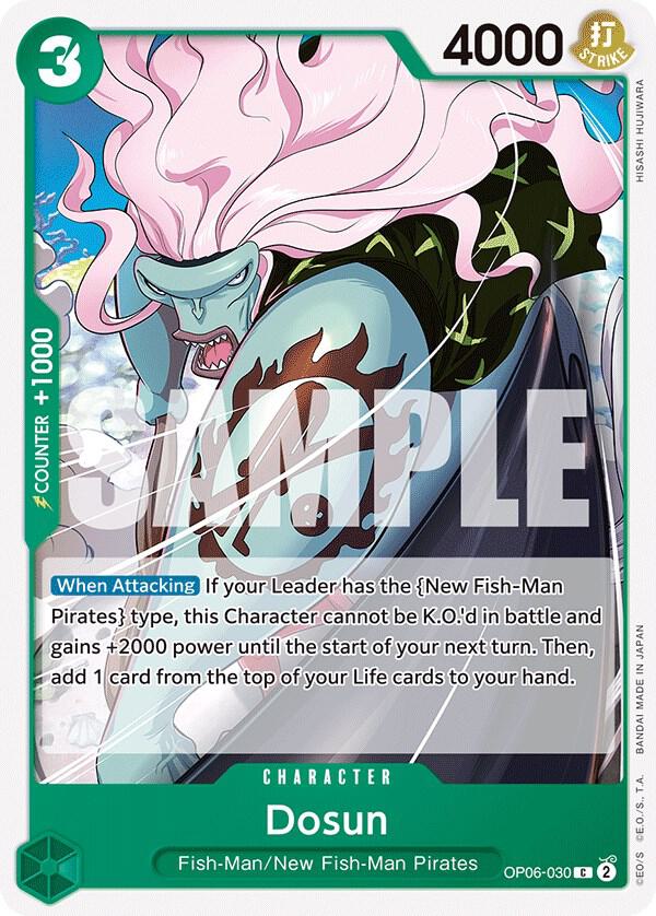 Dosun OP06-030 Wings of the Captain Card