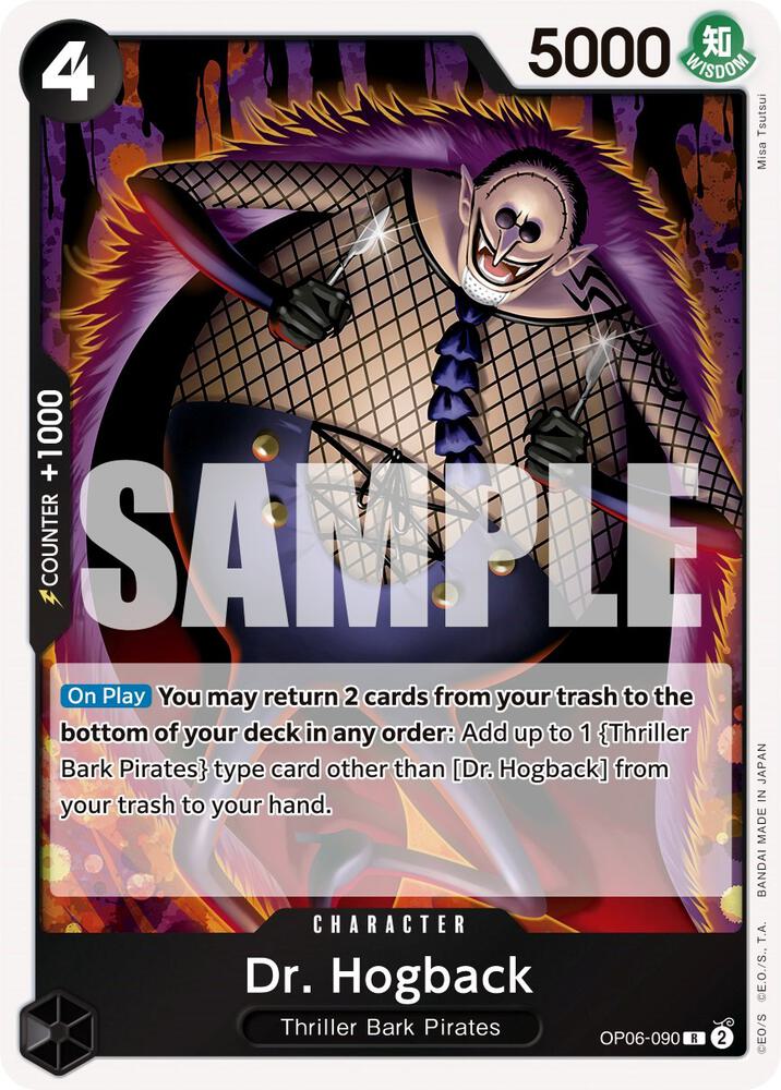 Dr. Hogback OP06-090 Wings of the Captain Card