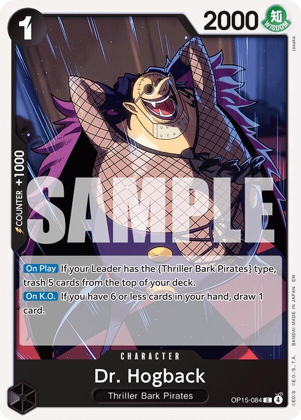 Dr. Hogback OP15-084 Adventure on Kami's Island Card