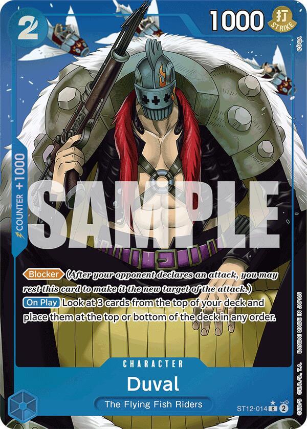 Duval (Full Art) ST12-014 Premium Booster -The Best- Card