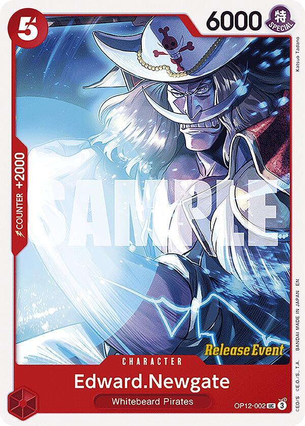 Edward.Newgate OP12-002 Legacy of the Master Release Event Cards Card