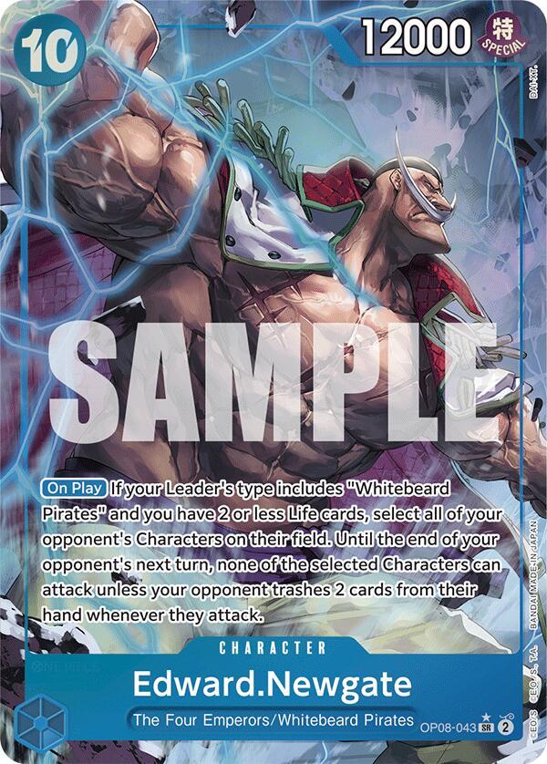 Edward.Newgate (Parallel) OP08-043 Two Legends Card