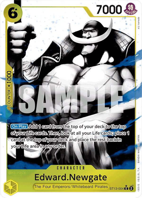Edward.Newgate (Parallel) ST13-004 Ultra Deck: The Three Brothers Card