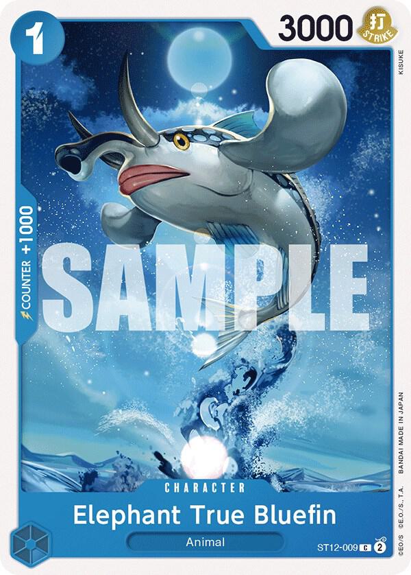 Elephant True Bluefin ST12-009 Starter Deck 12: Zoro and Sanji Card