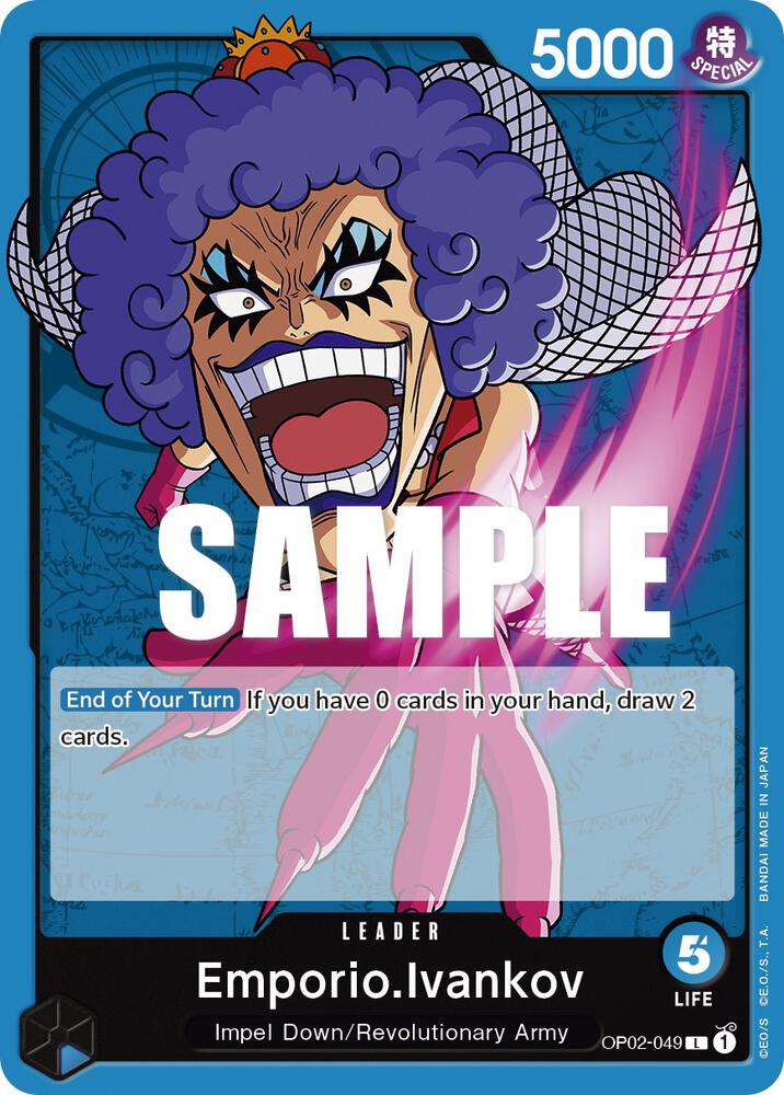 Emporio.Ivankov (049) OP02-049 Paramount War Card