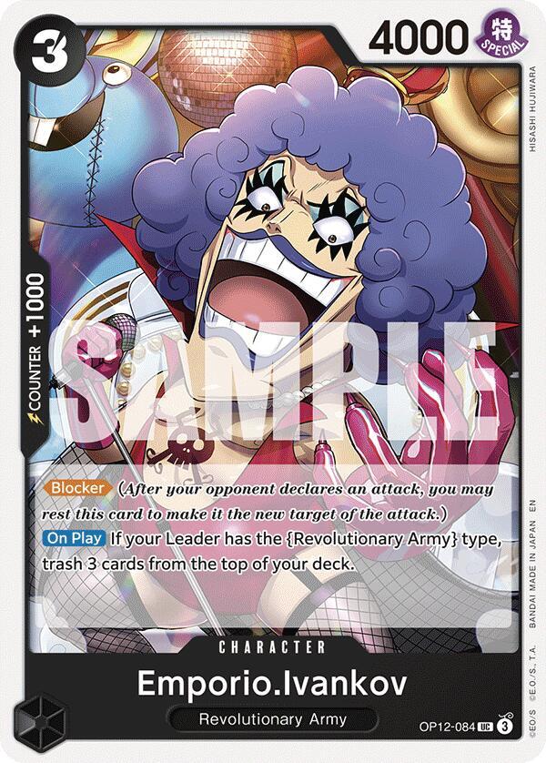 Emporio.Ivankov (084) OP12-084 Legacy of the Master Card