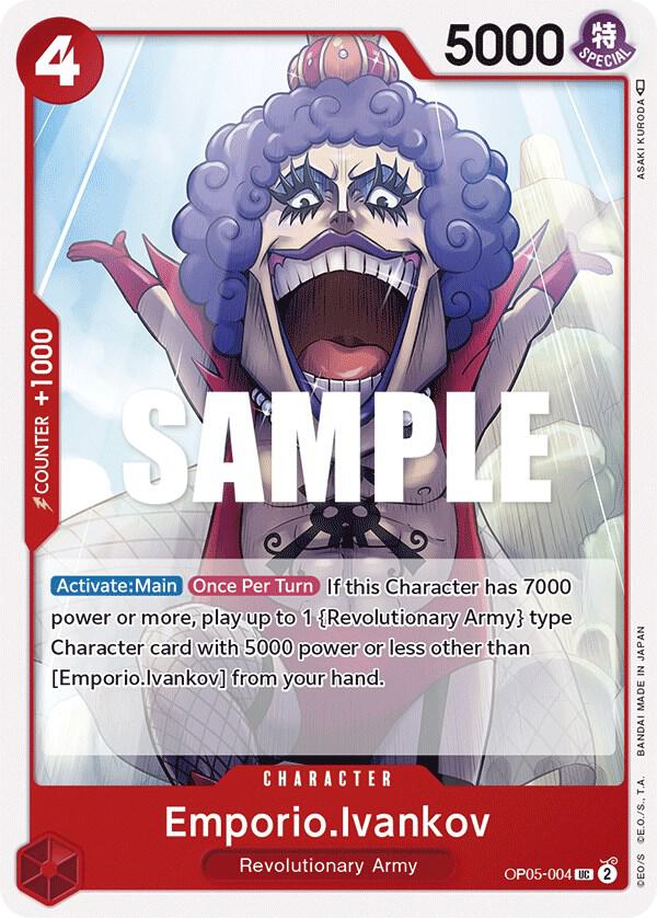 Emporio.Ivankov OP05-004 Awakening of the New Era Card