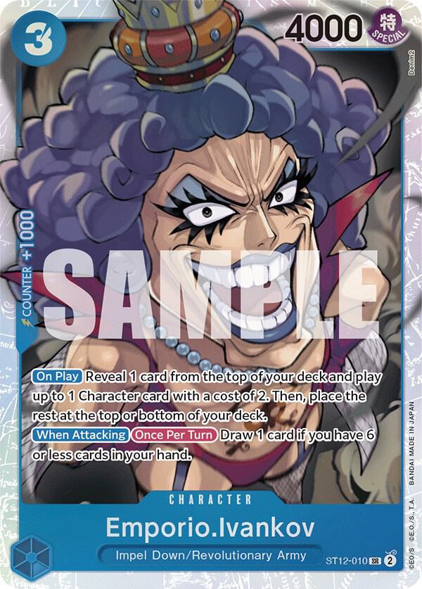 Emporio.Ivankov ST12-010 Starter Deck 12: Zoro and Sanji Card