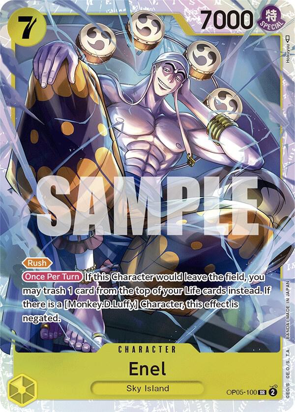 Enel (100) OP05-100 Awakening of the New Era Card