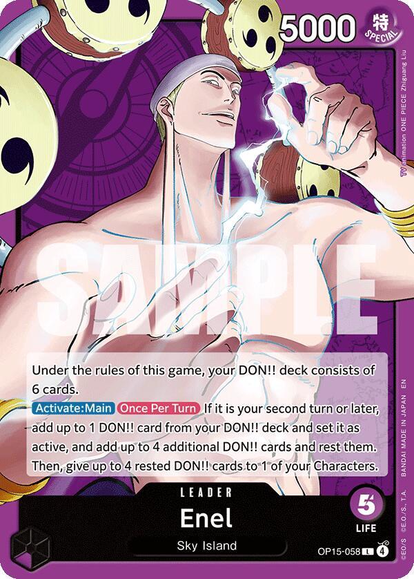 Enel (OP15-058) OP15-058 Adventure on Kami's Island Card