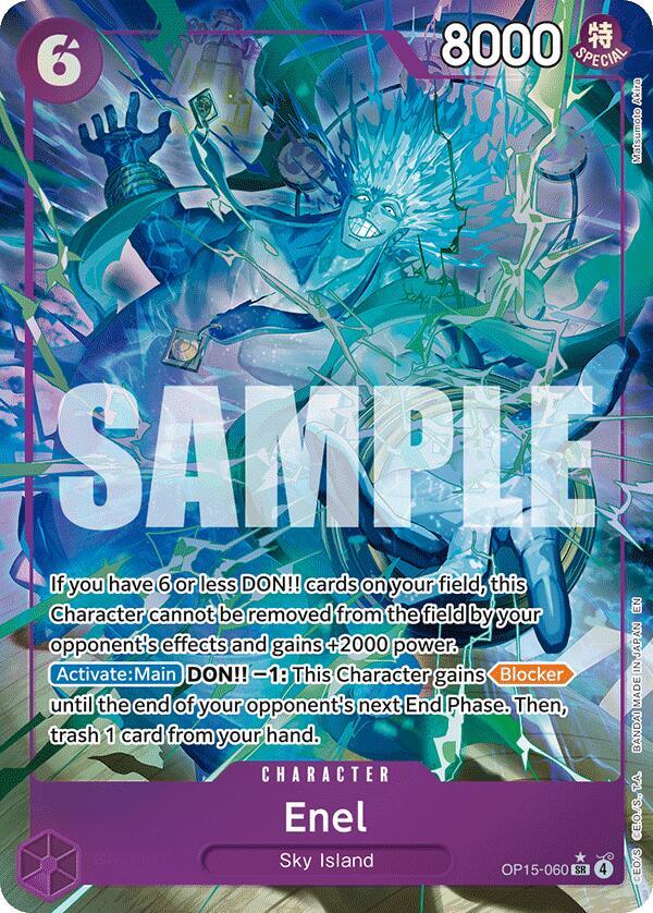 Enel (OP15-060) (Alternate Art) OP15-060 Adventure on Kami's Island Card