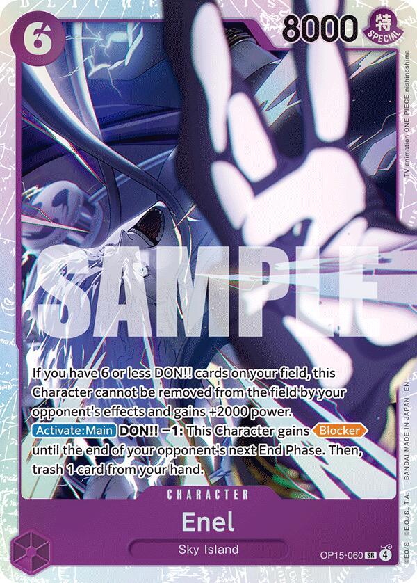Enel (OP15-060) OP15-060 Adventure on Kami's Island Card