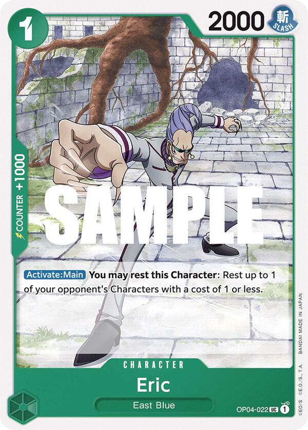 Eric OP04-022 Kingdoms of Intrigue Card