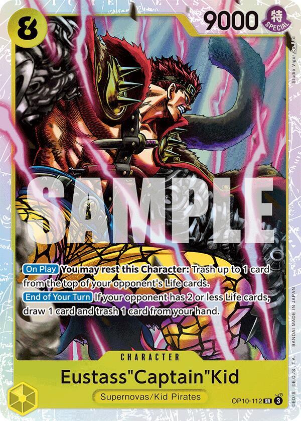 Eustass"Captain"Kid (112) OP10-112 Royal Blood Card