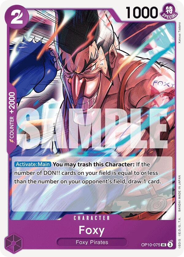Foxy OP10-075 Royal Blood Card