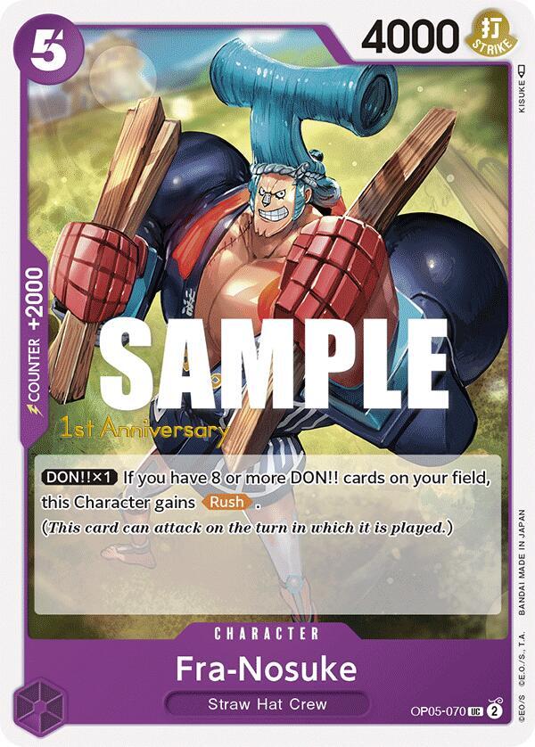 Fra-Nosuke OP05-070 Awakening of the New Era: 1st Anniversary Tournament Cards Card