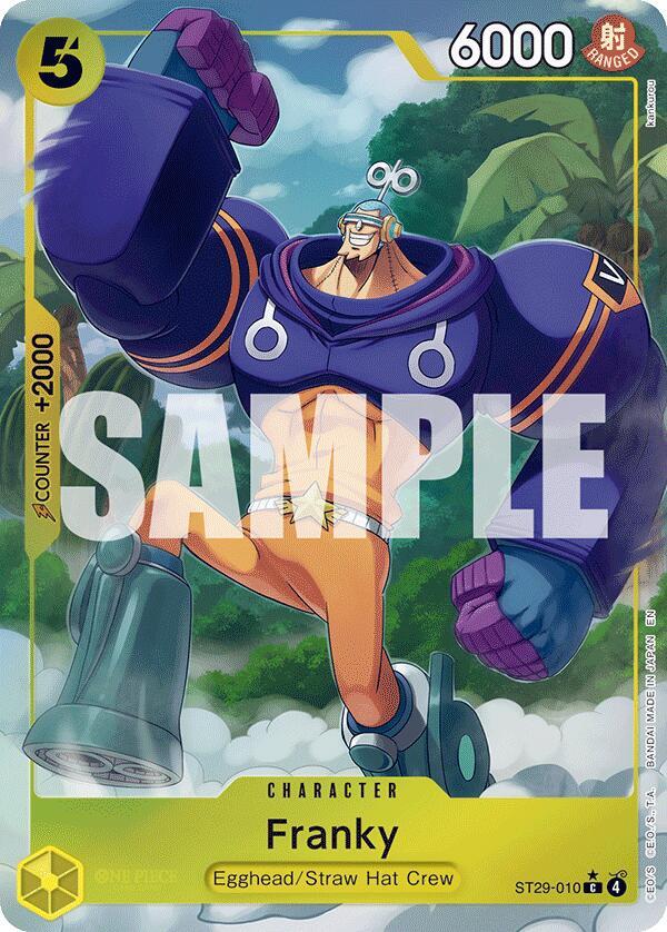 Franky (Full Art) ST29-010 Starter Deck 29: Egghead Card
