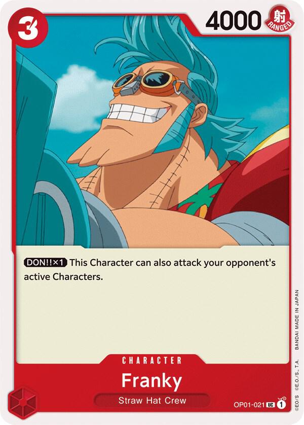Franky OP01-021 Romance Dawn Card