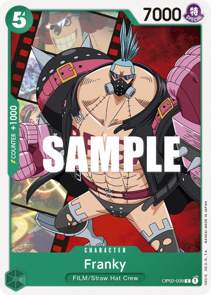 Franky OP02-039 Paramount War Card