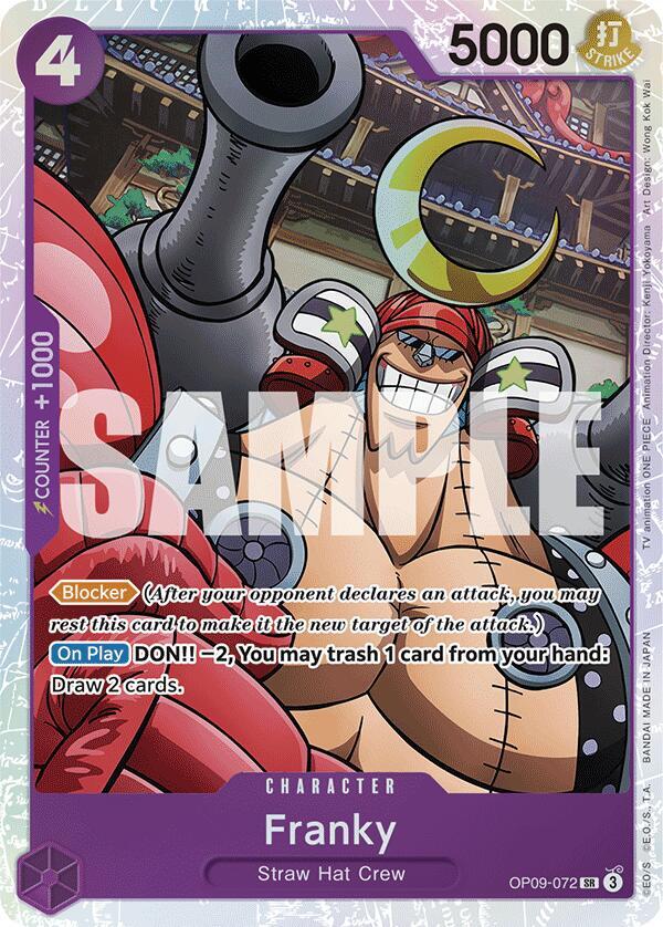 Franky OP09-072 Emperors in the New World Card