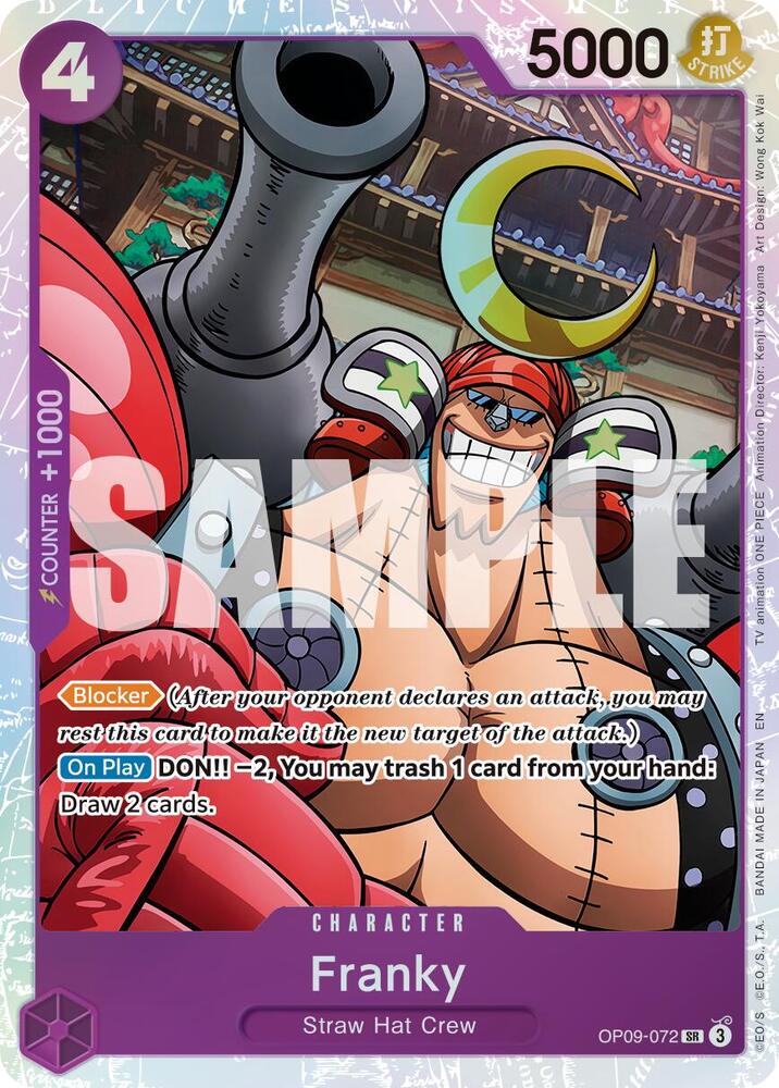 Franky - OP09-072 (Reprint) OP09-072 Premium Booster -The Best- Vol. 2 Card