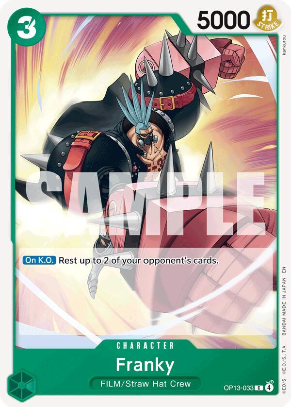 Franky OP13-033 Carrying On His Will Card
