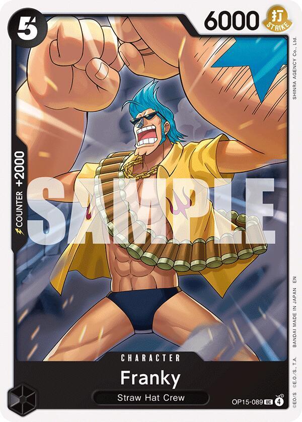 Franky OP15-089 Adventure on Kami's Island Card