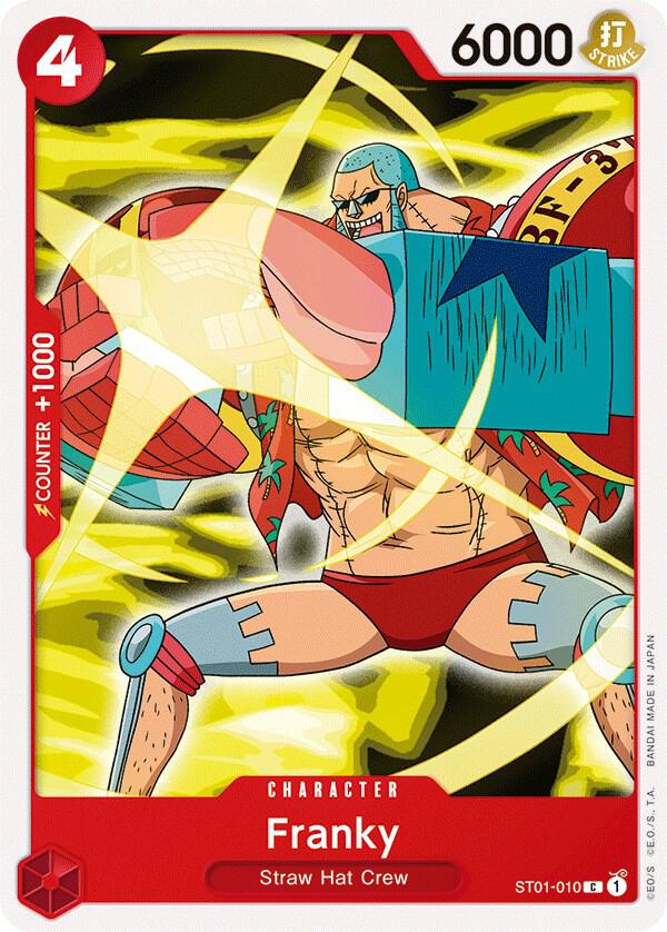 Franky ST01-010 Starter Deck 1: Straw Hat Crew Card