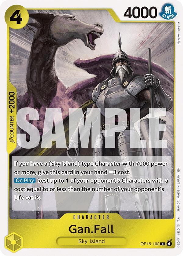 Gan.Fall OP15-102 Adventure on Kami's Island Card