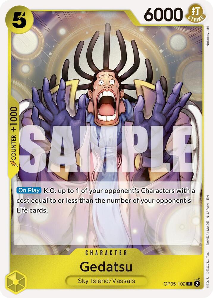 Gedatsu (Reprint) OP05-102 Premium Booster -The Best- Vol. 2 Card