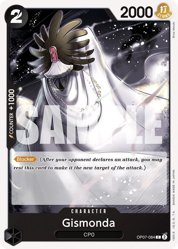 Gismonda OP07-084 500 Years in the Future Card