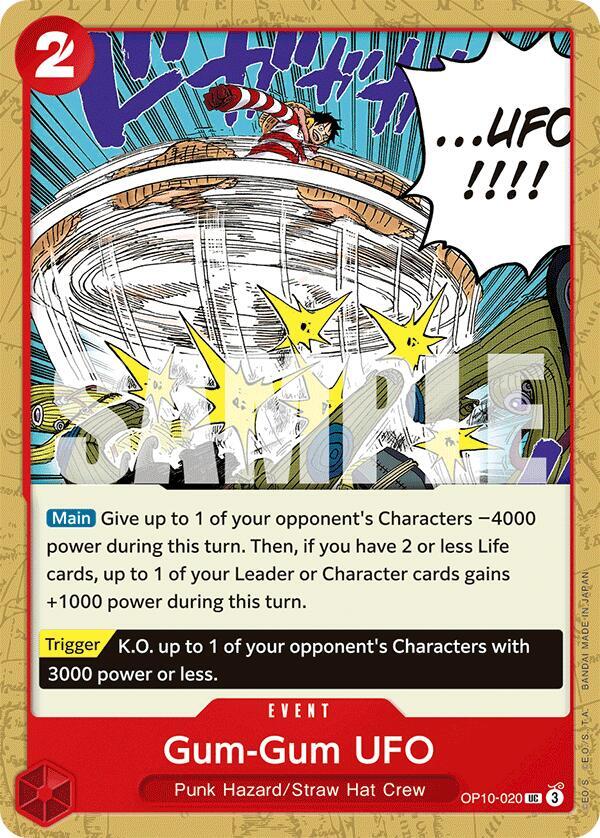 Gum-Gum UFO OP10-020 Royal Blood Card