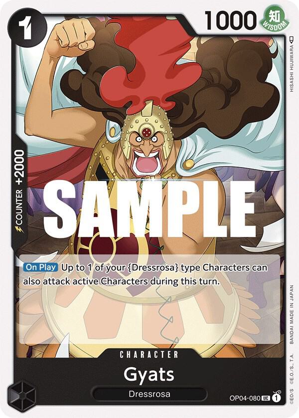 Gyats OP04-080 Kingdoms of Intrigue Card