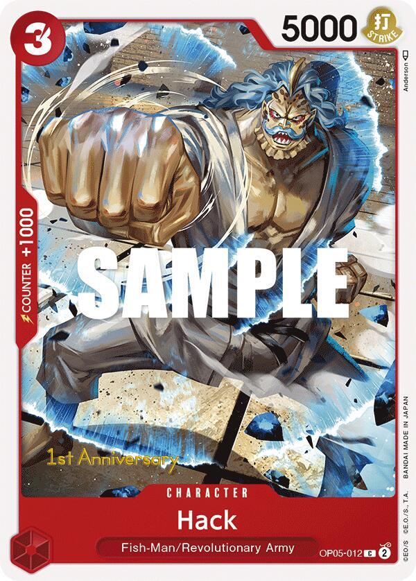 Hack OP05-012 Awakening of the New Era: 1st Anniversary Tournament Cards Card